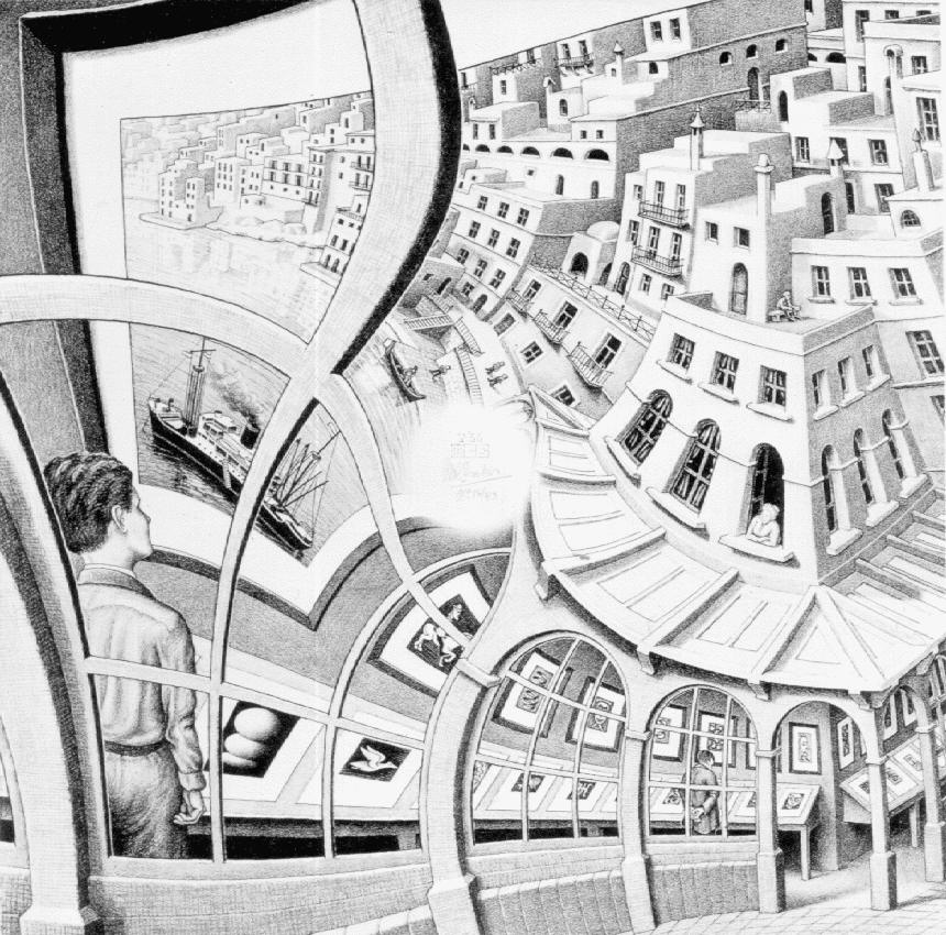 Escher's `The Print Gallery' 