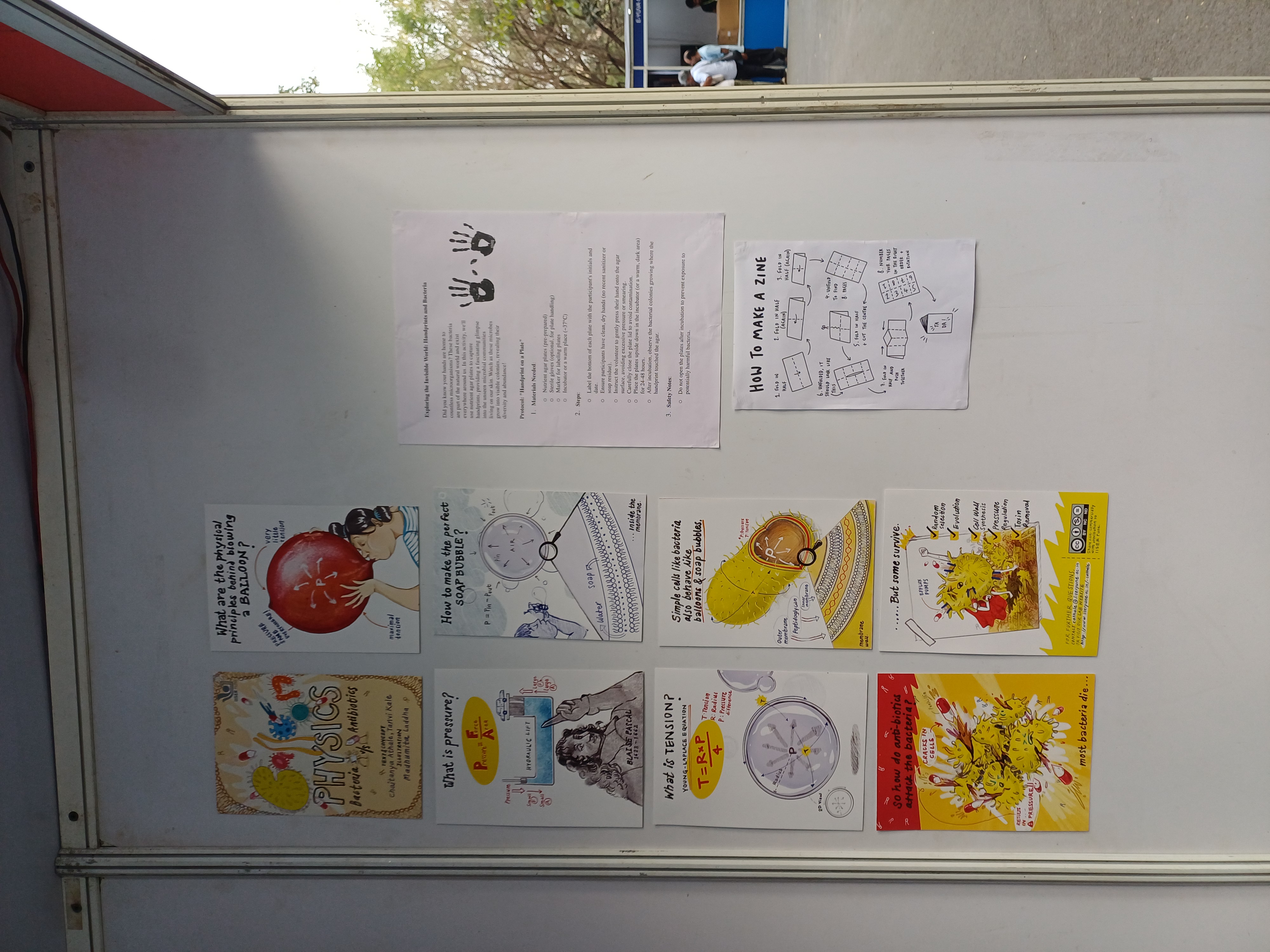 Day 1 India Science Fest 2025, CyCels Booth