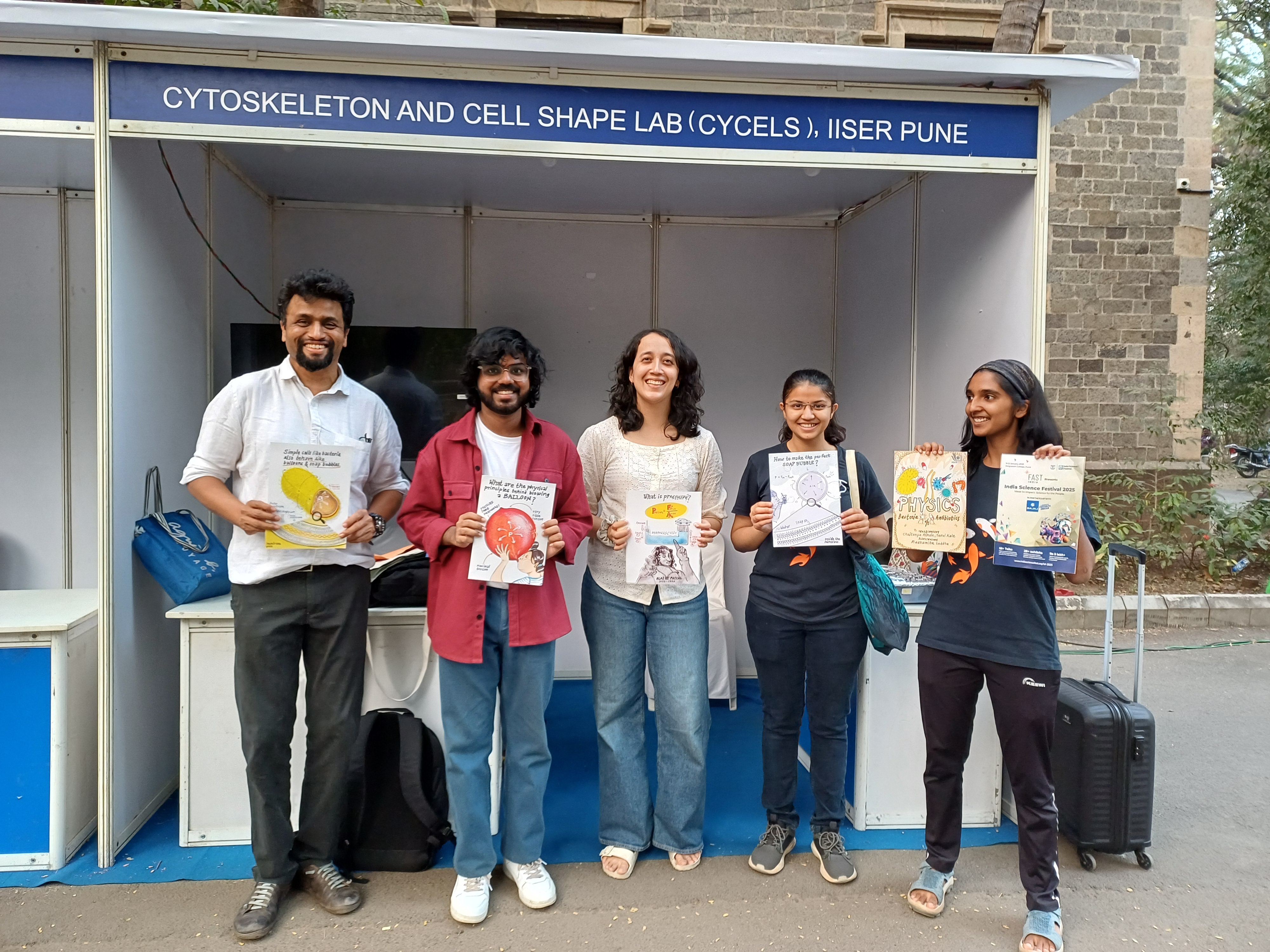 Volunteers and presenters