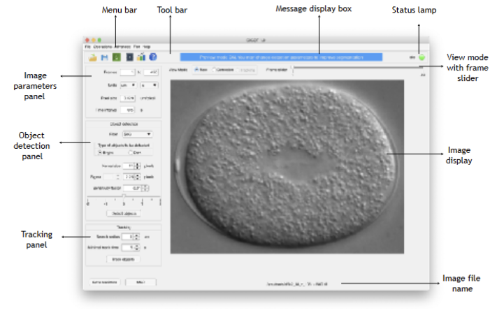 DIC object tracking code